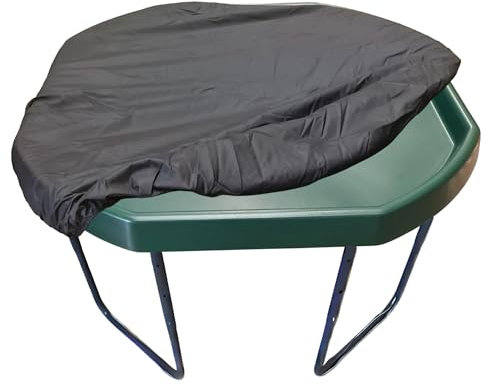 KUB®️ 3-in-1 XL 100cm Tuff Tray Activity Table with Adjustable Stand & Waterproof Cover - Multi-Purpose Sensory Play Tray for Kids, Garden, Crafts & Sand Play (Green)