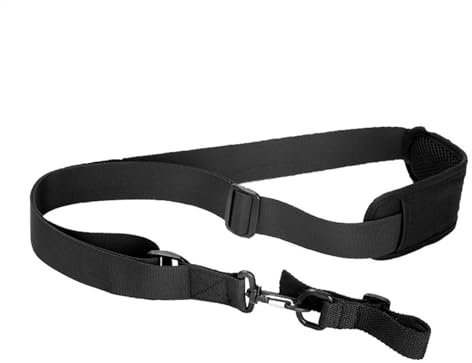 Freischneidergeschirr, verstellbarer Rasenmäher-Schultergurt mit Metallschnalle, verdickter Motorsense Nylon-Gürtel für Unkrautjäter, Laubbläser