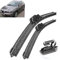 Escobillas limpiaparabrisas Delanteras compatibles con Seat Cordoba MK2 2002-2005 Limpiaparabrisas Ventana Coche Cepillos de Lluvia 21''+19''