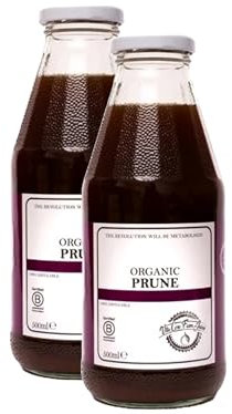 Vita Core | Organic Prune Juice – 100% Organic, High in Dietary Fibre & Antioxidants, Natural Source of Energy | 500ml (Pack of 2)