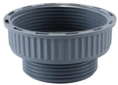 ACOLY 1 Stück Küchenspüle Abflussrohrverbindung Gewindeschlauchverbinder, Spülbecken-Abflussverbindung 58 mm Innengewinde auf 45 mm Außengewinde für Küchenspülen