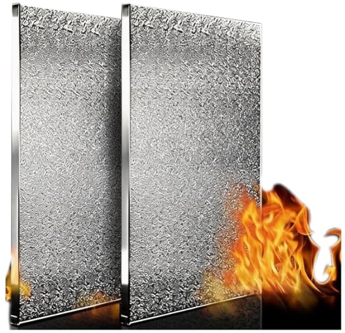 Pare-Chaleur pour Cuisinière, Protection Thermique Côté du Réfrigérateur | Feuille en alliage d'aluminium, cuisines compactes, plaques de cuisson en appartement(Magnetic mount,40x60cm)
