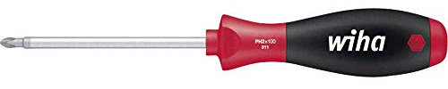 Wiha,311,Schraubendreher AA8SoftFinish® Phillipsmit Rundklinge -754PH0 x 60 mm ergonomischerGriff für kraftvolles Drehen, Allrounder für Industrie und Handwerk