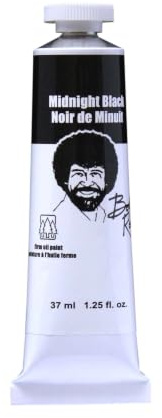 Weber Bob Ross Landscape Oil Paint 37ml-Midnight Black, Other, Multicoloured