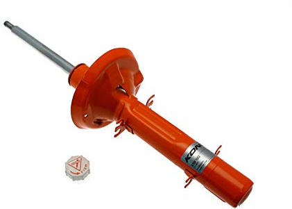 KONI STR.T Stoßdämpfer kompatibel mit Audi A3 (8L) / Seat Leon (1M) / Toledo II (1M) / Skoda Octavia I / Volkswagen Bora / Golf IV / Jetta IV / New Beetle / Lavida 1996-2012 - Vorderachse (8750-1002)
