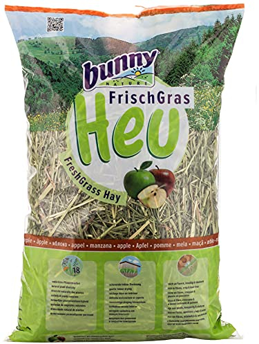 Bunny - Heno Fresco para roedores Adultos Manzana 500 gr