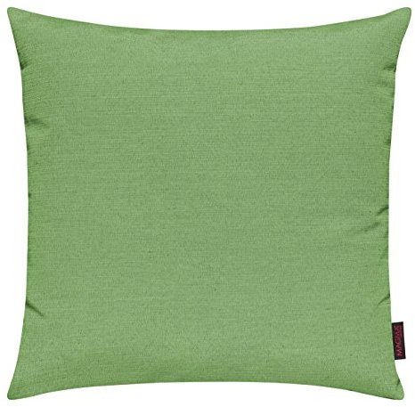 MAGMA Fino Kissenhülle ca. 50 x 50 cm hochwertig & knitterarm Farbe (39 Kiwi) 1 Stück