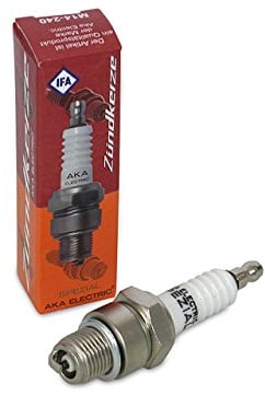Zündkerze M14-240 Aka Electric* - Spezial - Isolator (Kopf geriffelt) passend für S51, S70 usw.
