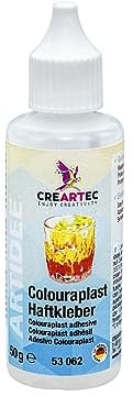 Artidee CREARTEC - Colouraplast Haftkleber - hervorragend zum kleben von Schmelzgranulat - 50g - Made in Germany