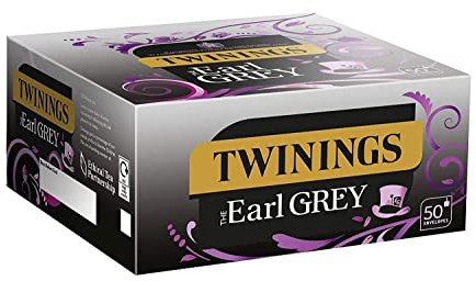 Twinings Earl Grey String, Tag, & Envelope Teabags (50)