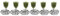 Musiclily 3L3R Vintage Gitarren Mechaniken Tuners Tuning Pegs Machine Heads Set für Epiphone Les Paul SG Style E-Gitarre/Akustikgitarre, Chrom mit Keystone Köpfe