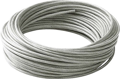 AEG Haustechnik Tragseil DHZ TRS, Für Heizkabel und Heizbänder, Montagehilfe für Dachrinnenheizungen, 20 m, 184991