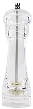ILSA ChefPlus Macinapepe in Acrilico, Macina in Ceramica, Altezza 25 cm