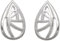 Alexander Castle Charles Rennie Mackintosh Ohrringe aus 925er Sterlingsilber für Damen – Ohrstecker mit Schmuck-Geschenkbox – 11 mm x 8 mm, Sterling Silber, Kein Stein