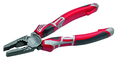 Nws 109-69-205-SB Combination Pliers, Silver/Red