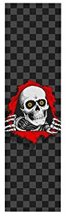 Powell Peralta Ripper Checker Grey 9x33 Grip Skateboard