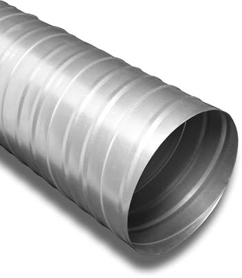 Wickelfalzrohr Stahl Lüftungsrohr verzinkt System Ø 300, Länge 1 m