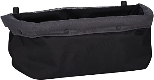 Veer Unisex – Babys Cruiser Hecktasche, dunkelgrau/schwarz, 11 x 32 x 60 cm