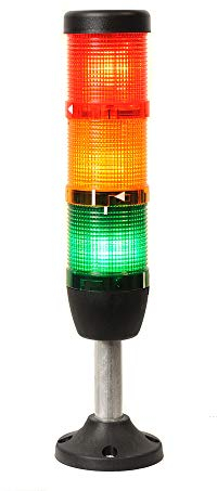 LED Signalsäule Meldesäule Kontrollsäule Anzeigesäule Leuchtmelder 3 Lichtmodule