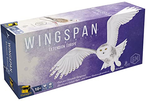 Matagot Wingspan Extension Europe - Vogelsammlung für 1 bis 5 Spieler ab 10 Jahren (französische Ausgabe)