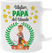 bubbleshirt Tazza Festa del Papà Miglior papà del Mondo - idea regalo compleanno - festa del papà - divertenti