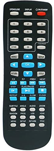 ALLIMITY SE-R0335 SE-R0336 Fernbedienung Ersetzen für Toshiba DVD Video Player SD-2010KR SD-290EKB SD-291EKE SD-291EKF SD-3005KE SD-3010KA SD-3010KE2 SD-3010KR SD-390EKB SD-390EKE SD-795KR