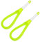 2 pcs Flat Whisk Plastic Egg Beater Whisk 2-In-1Collapsible Rotating Balloon and Silicone Coated Flat Whisk Baking Kitchen Gadgets