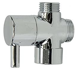 Vetrineinrete® Deviatore a 3 vie valvola per colonna doccia presa acqua da muro attacco ½” ¾ “