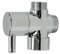 Vetrineinrete® Deviatore a 3 vie valvola per colonna doccia presa acqua da muro attacco ½” ¾ “