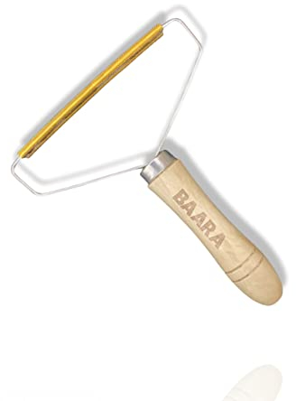 BAARA Lint Remover (1 Pcs) - Portable Pet Hair Remover - Reusable Double Sided Lint Removers for Clothes, Carpet Scraper, Lint Remover for Sweater, Coat etc