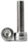 (30 pezzi) M6 x 25mm Vite a testa cilindrica con esagono incassato in acciaio inox 304,filettatura completa
