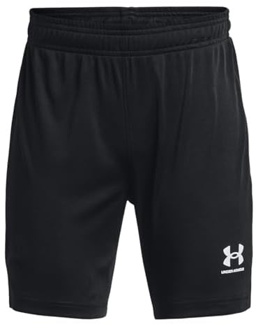 Under Armour Jungen schnelltrocknende, schweißableitende Jungen Sport Shorts mit 4-Way-Stretch, lockere, Kurze Sporthose für Sportunterricht, Fußballtraining und mehr Y Ch. Core Short