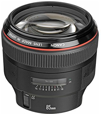Canon EF 85 mm f/1.2L II USM Lens (Renewed)