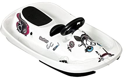 NEUSTANLO by Hamax Bob Lenkbob Lenkschlitten Schlitten SNO Fantasy weiß