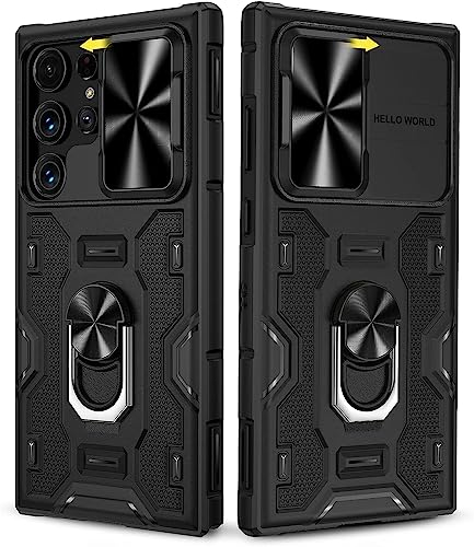 Doeshine Hülle für Samsung Galaxy Z Fold 6, Handyhülle mit Ständer & S Pen Slot, Ganzkörper Robuste Schutzhülle mit Displayschutzfolie, Kameraschutz, Anti-Shock Case mit Scharnierschutz (Rosa)