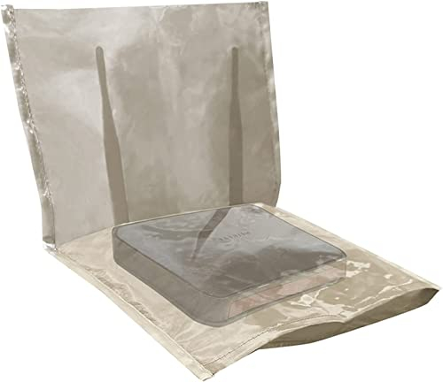 WiFi Router Abdeckung EMF Strahlungsschirmung, RF blockierender kabelloser Router Abschirmungsschutz, Abschirmung EMF/WIFI/5G/RF