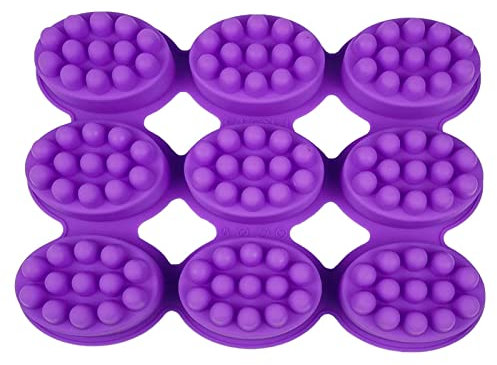 MUMIAO Moule en silicone pour savon, brosse à cheveux antiadhésive pour cheveux bouclés | Facile à démouler, passe au lave-vaisselle Fournitures bricolage pour gâteaux, bougies, pudding