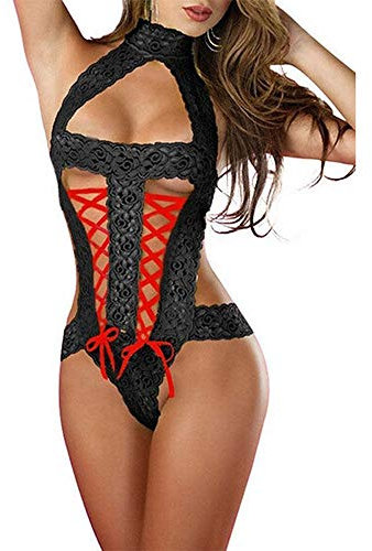dessous damen sexy unterwäsche rot schwarz microfaser slip damen corsagen unterwäschen set babydoll mit string bustier bestellen Weihnachts Dessous Damen lingerie moulin rouge babydoll strapsen de