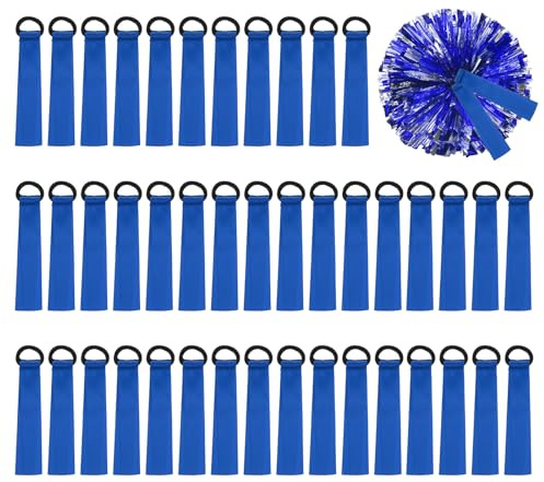 PATIKIL Cheerleader Pom Poms Namensschild, blanko, Zahnradanhänger, Cheer Camp Pom Tags, Krawattenband