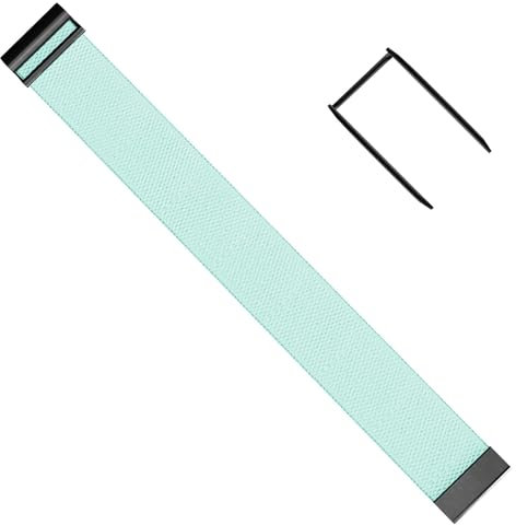 Fitcent Elastisches Sportarmband / Bizepsband, kompatibel mit WHOOP 4.0 WHOOP 3.0 Fitness-Tracker-Zubehör mit U-Form, hellgrün, 24cm