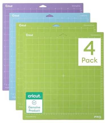 Cricut Lot de 4 tapis variés 30,5 x 30,5 cm