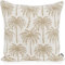 H.O.C.K. Vamosa Palms Outdoor Wendekissen: Das perfekte Kissen für Garten und Terrasse - Wasserabweisend, Farbecht, Schimmelresistent (Natur Taupe, 45x45cm)