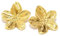 Flower Earrings 18K Blumen Ohrringe Groß, Blume Tropfen Ohrringe Boho Statement Hypoallergene Modeschmuck für Damen, Boho-Statement Blumenohrringe