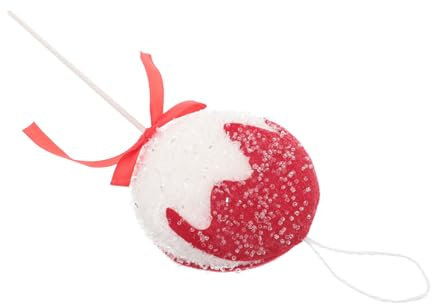 KONTONTY Adornos Colgantes De Bolas De Peluche para Navidad Decoraciones De Árboles