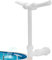 Springbrunnen Pool-Waterfall Fountain for Outside, Elegant Garden Decor | Piscina de fuente de energía solar, característica relajante del agua para la terraza, fuente decorativa de jardín