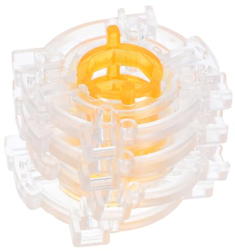 FUNOMOCYA 4 Piezas Base Octagonal para Joystick Accesorios Transparentes Placas Restrictoras Circulares Instalación y Control Accesorios de Consola