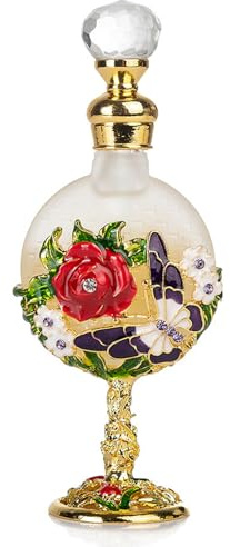Huile de parfum arabe 12ml, strass de luxe, Rose dubaï, parfum pour femmes, huile essentielle longue durée