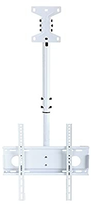 Adjustable Universal Wall Mount TV Bracket for 32-58 Inch LED TVs - Heavy-Duty Tilting & Swiveling Design, Easy Installation, Space-Saving Ceiling Support