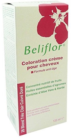 Beliflor - Coloration Crème Blond Très Clair Doré cuivré 26