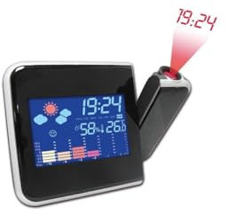 Réveil station météo avec projection